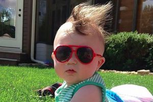 15 Gaya rambut bayi ini seperti orang dewasa, gemas lihatnya!