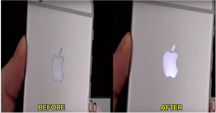 Ini cara bikin logo Apple di iPhone menyala seperti di MacBook