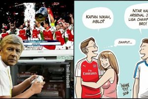 13 Meme 'kondisi Arsenal' ini kocak abis, fans fanatik jangan baper ya