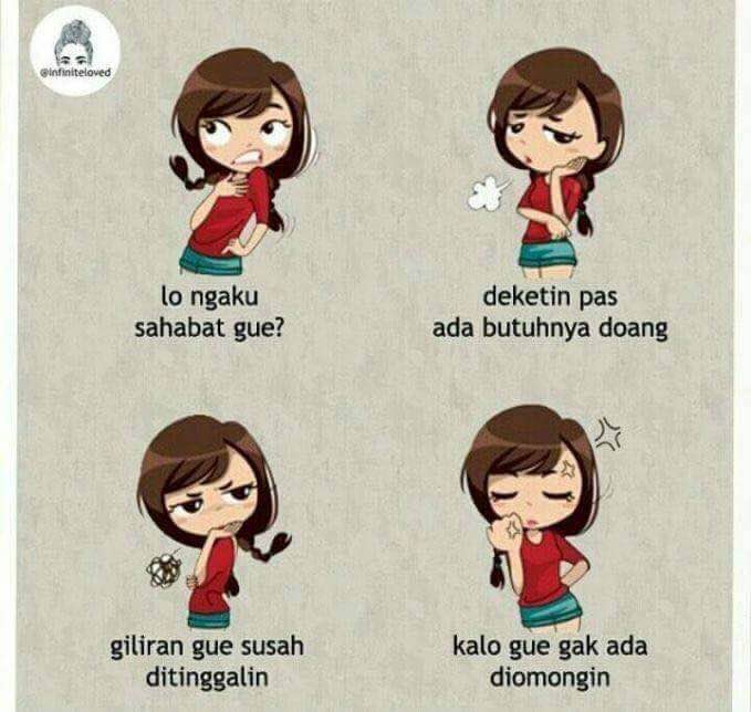ilustrasi pertemanan © 2016 brilio.net ilustrasi pertemanan © 2016 brilio.net