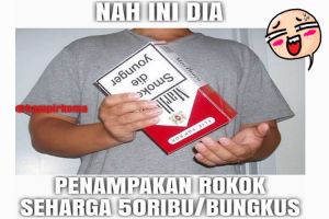 16 Meme 'harga rokok Rp 50 ribu' ini siap mengocok perutmu