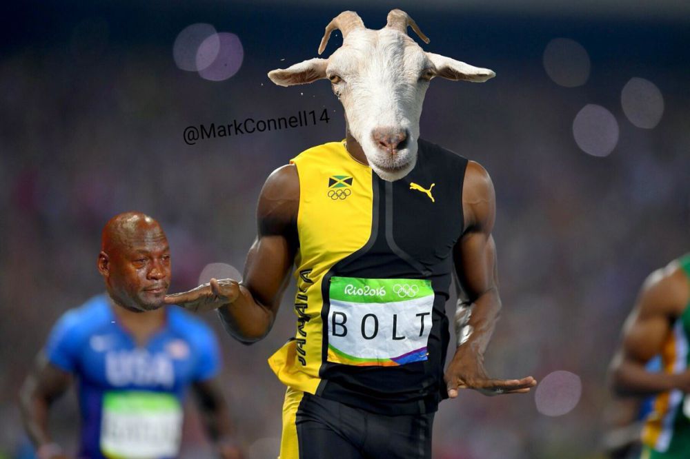 13 Editan foto senyum Usain Bolt ini kocak, bikin cekikikan ya