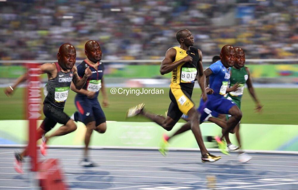 13 Editan foto senyum Usain Bolt ini kocak, bikin cekikikan ya