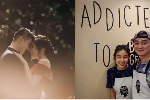 10 Foto kemesraan Chef Arnold dan tunangannya, awas iri!