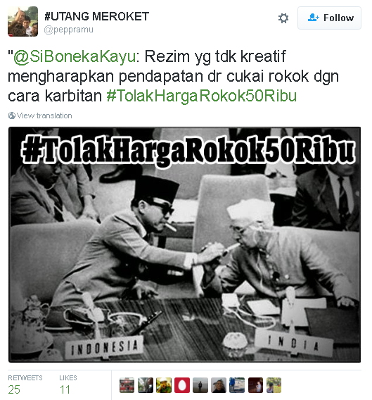 rokok bung karno © 2016 brilio.net rokok bung karno © 2016 brilio.net