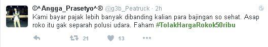 Protes netizen #TolakHargaRokok50Ribu sampai bawa Presiden Soekarno