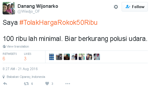 sindiran netizen kenaikan rokok © 2016 brilio.net sindiran netizen kenaikan rokok © 2016 brilio.net