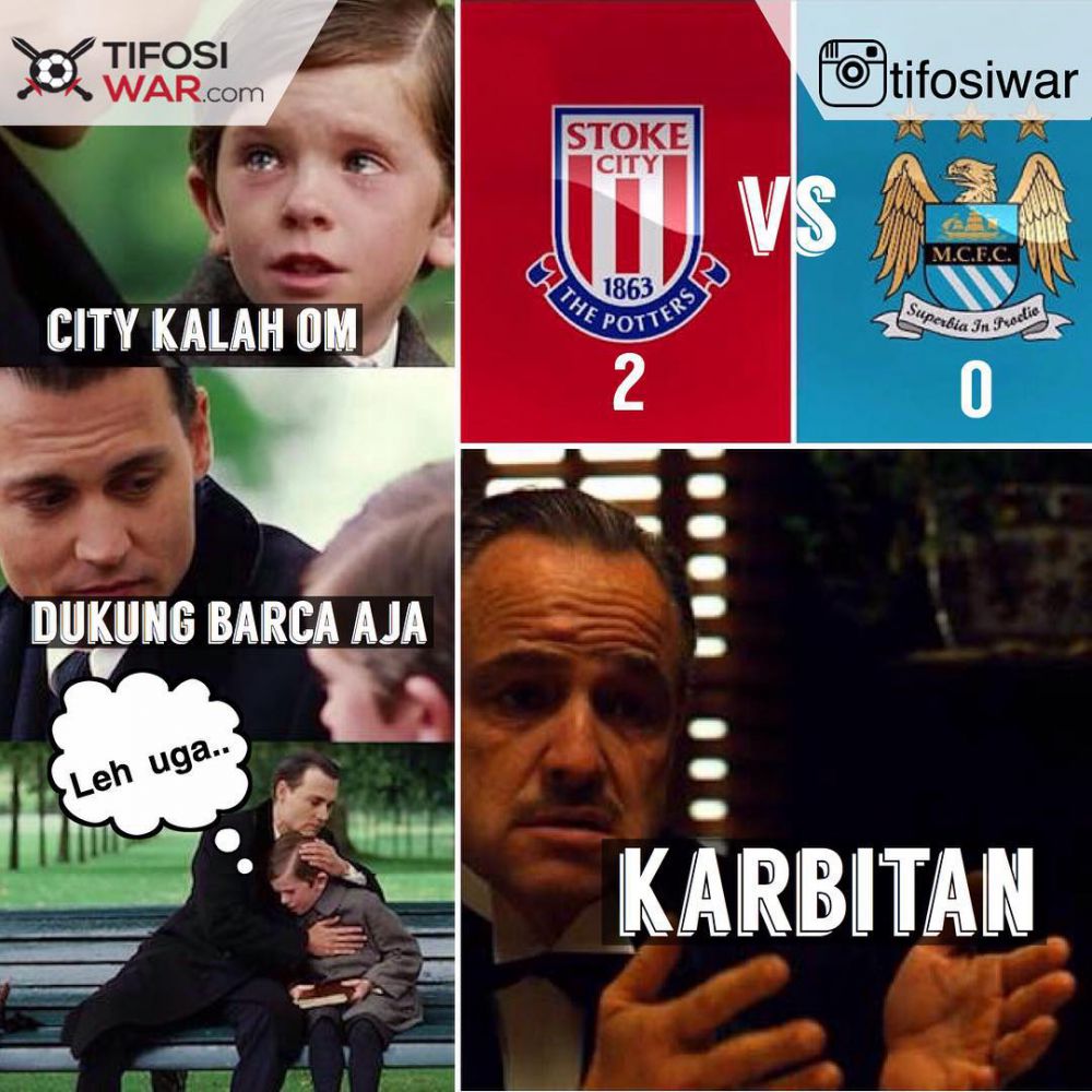 11 Meme Sindir Keras Manchester City