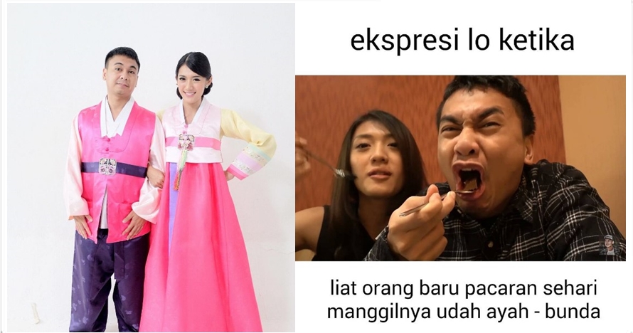 Meski kerap perankan jomblo, 10 foto ini bukti Raditya cowok romantis