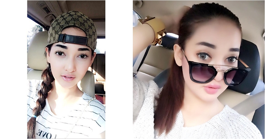 12 Foto seksi Faradina 'Tukang Ojek Pengkolan' ini bikin gagal fokus