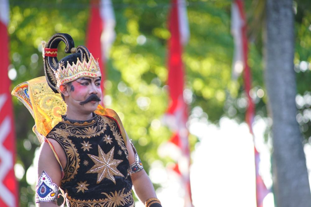 Raja Jogja tiup terompet, event FKY 2016 resmi dibuka