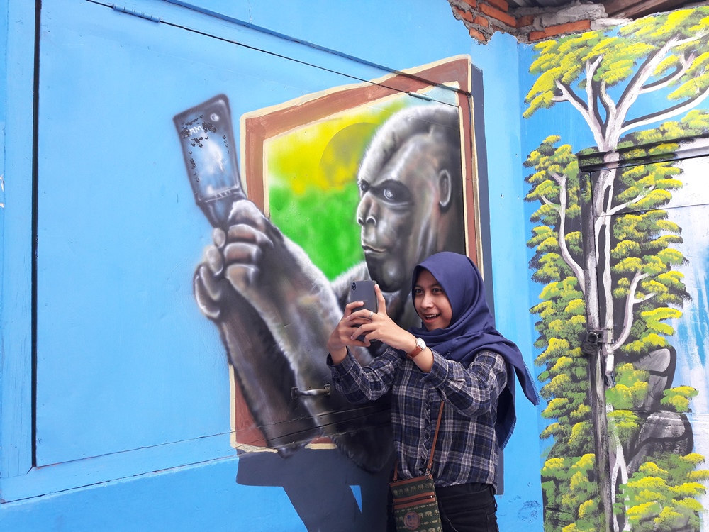 Kampung 3D di Malang ini keren, bikin kamu pengen selfie terus 