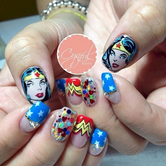 nail art superhero © 2016 brilio.net