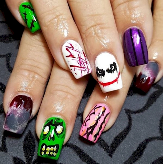 nail art superhero © 2016 brilio.net