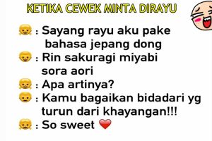 10 Obrolan gokil cewek minta dirayu ini bikin ketawa ngakak