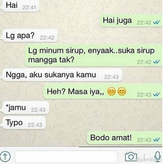 obrolan rayuan kocak 1-10 © 2016 brilio.net