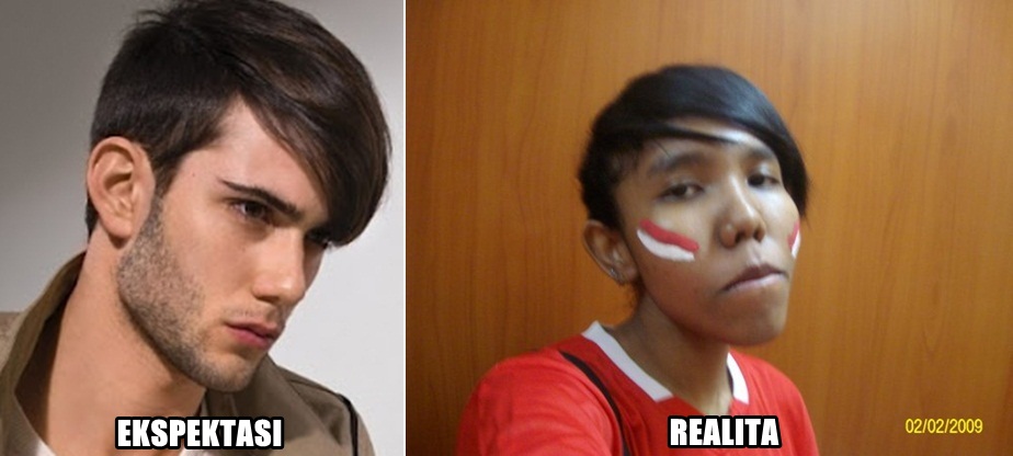 JH_rambut cowok ekspektasi vs realita © 2016 brilio.net