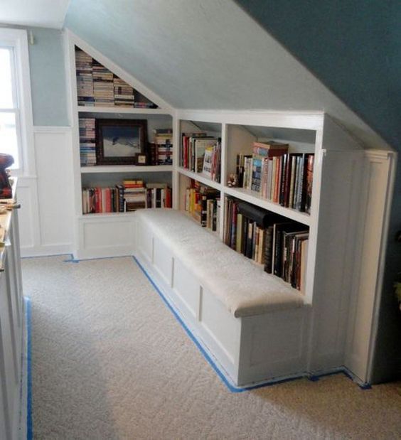 15 Model perpustakaan mini di dalam rumah, kamu bisa menirunya..