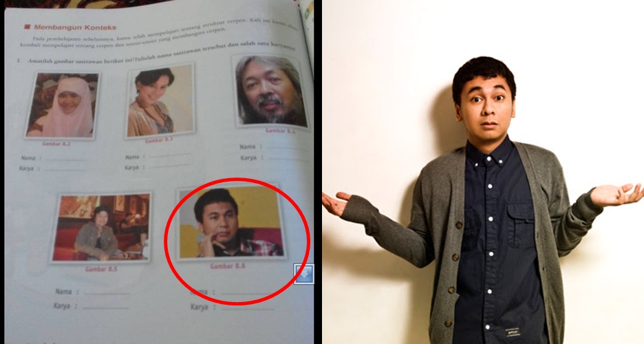 Disebut  'sastrawan' di buku pelajaran, Raditya Dika tuai kontroversi