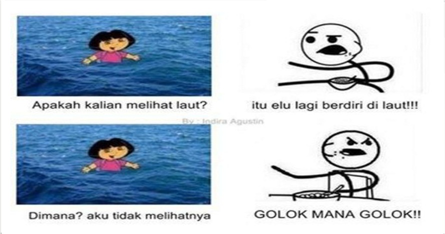 10 Obrolan Dora dengan Cereal Guy ini bikin ketawa sekaligus geregetan