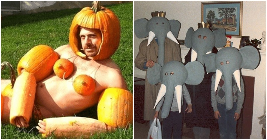 19 Kostum Halloween yang aneh banget, bikin gagal paham 