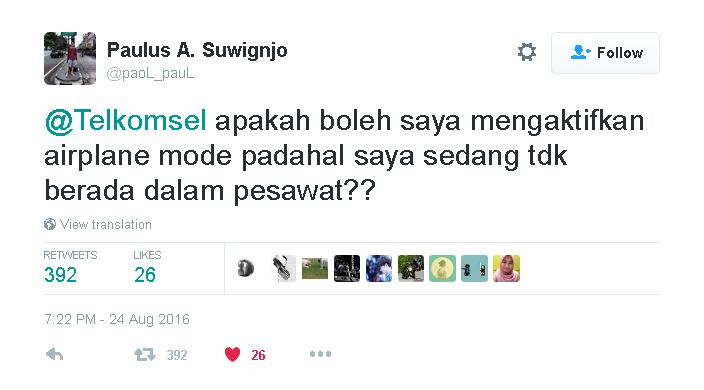 obrolan kocak pelanggan dengan CS 1-20 © 2016 brilio.net obrolan kocak pelanggan dengan CS 1-20 © 2016 brilio.net