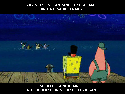 meme logika spongebob 1-11 © 2016 brilio.net