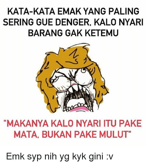 percakapan cari barang pake mata 1-10 © 2016 brilio.net