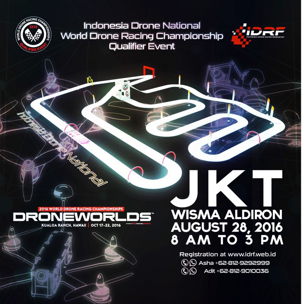 60 Drone racer Indonesia berebut tiket ke kejuaraan dunia di Hawaii
