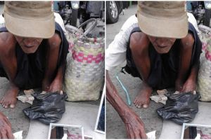 Perjuangan hidup kakek penjual kaca ini bikin terenyuh