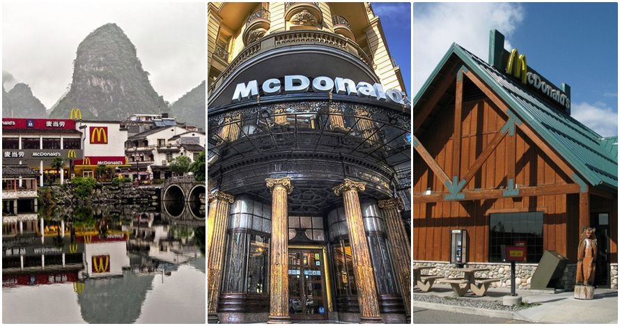 25 Desain restoran McD di berbagai negara, dari klasik sampai di kapal