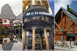 25 Desain restoran McD di berbagai negara, dari klasik sampai di kapal