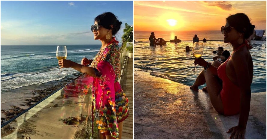 13 Foto mewah saat Farah Quinn liburan di Bali, eksotis abis!