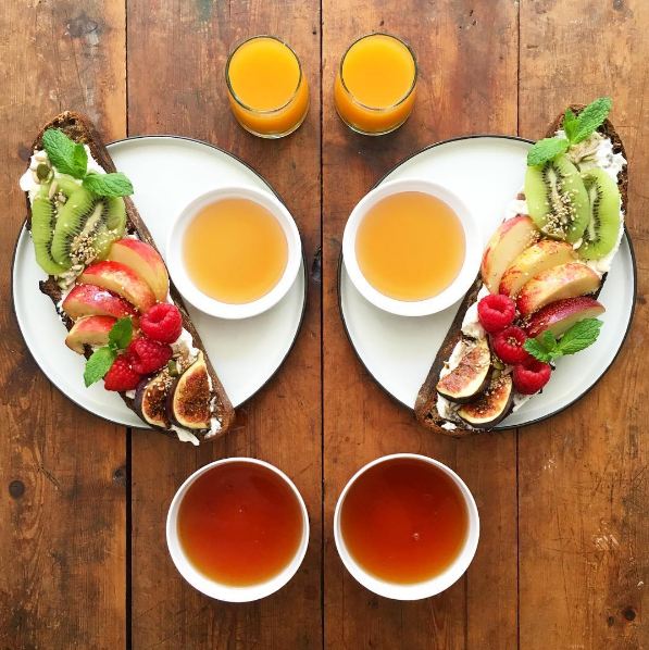 makanan ini disajikan secara simetris © 2016 brilio.net