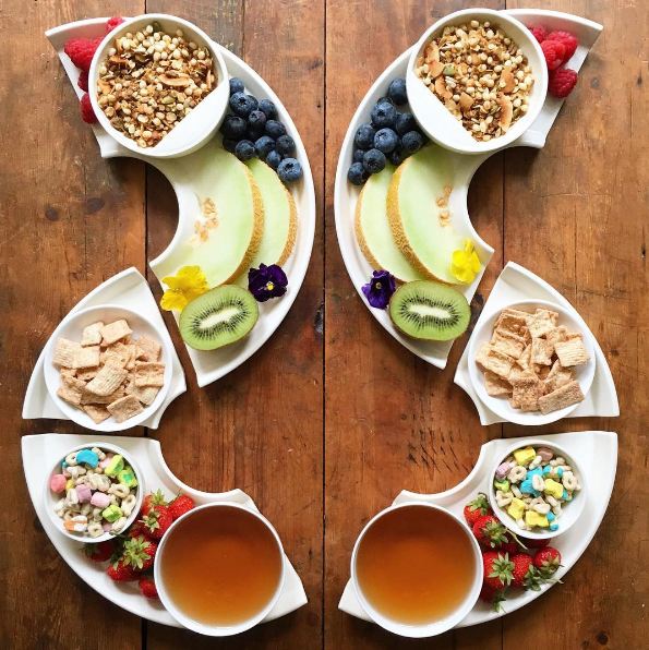 makanan ini disajikan secara simetris © 2016 brilio.net