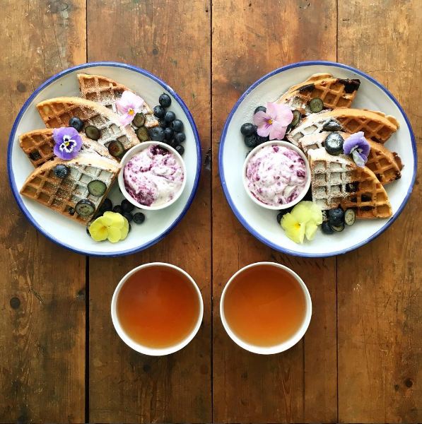 makanan ini disajikan secara simetris © 2016 brilio.net