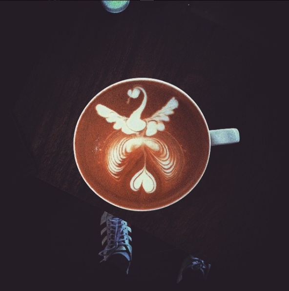20 Karya latte art barista asal Bandung ini keren, tega meminumnya?