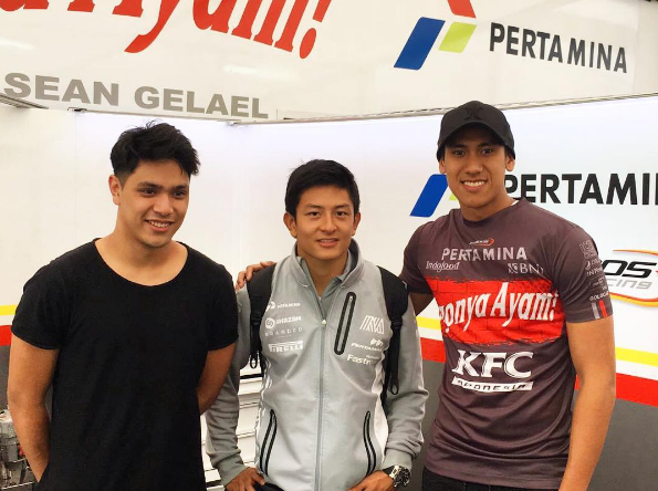 Sean Gelael, pembalap GP2 Indonesia yang bikin cewek histeris