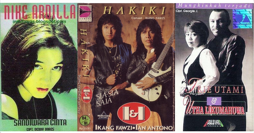 15 Album kaset ini pernah dikoleksi penggemar musik Tanah Air