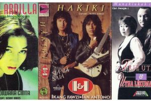15 Album kaset ini pernah dikoleksi penggemar musik Tanah Air