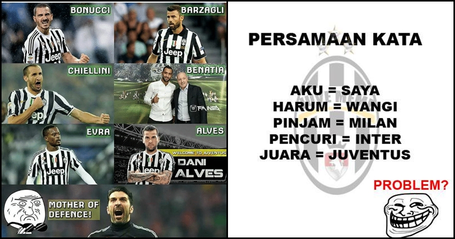 11 Meme dominasi Juventus di Serie A, bikin liga jadi membosankan
