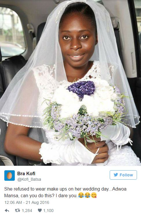6 Wanita ini PD tanpa makeup di hari pernikahannya, nyentrik abis