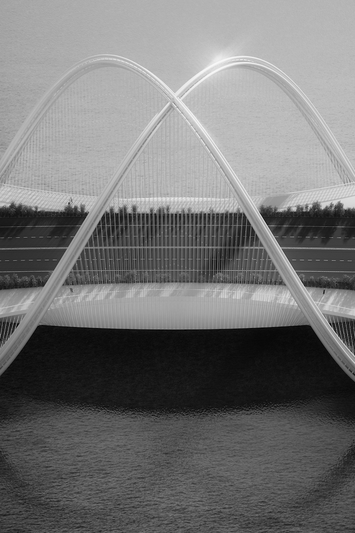 12 Foto jembatan dalam bentuk DNA ini bikin kamu takjub, berani lewat?