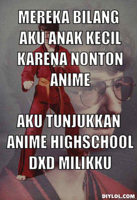 20 Meme lucu ini cuma dipahami anak anime, bikin cengar-cengir deh..