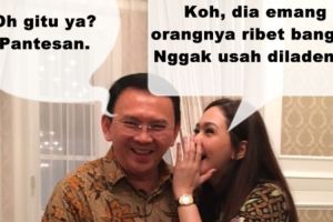 10 Meme obrolan Maia & Ahok ini lucu banget, mereka ngomongin apa ya?