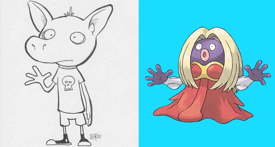 Begini nih, kalau orang nggak paham Pokemon tapi coba menggambarnya