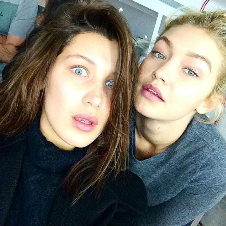10 Foto kompaknya dua model top Bella & Gigi Hadid, akur nggak saingan