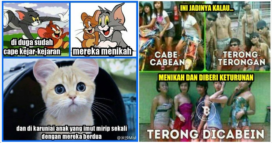 10 Meme kocak perkawinan silang ini bikin ketawa geli