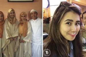 7 Foto kedekatan Ayu Ting Ting dan sang ayah, bukti Ayu anak berbakti