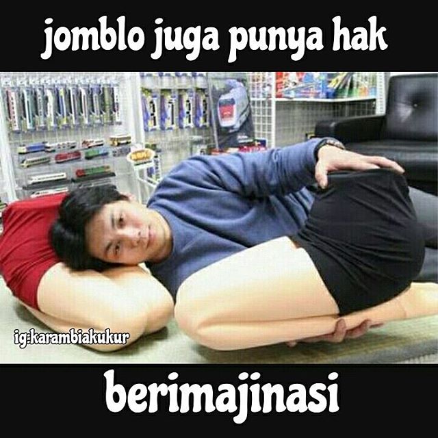 Meme biarkan jomblo berimajinasi © 2016 brilio.net Meme biarkan jomblo berimajinasi © 2016 brilio.net